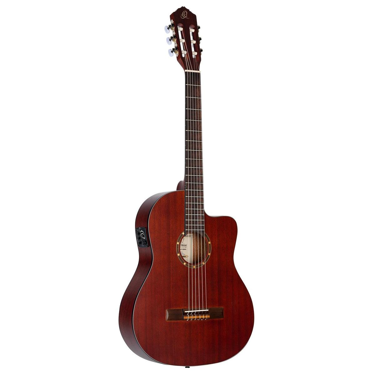 ORTEGA Classical Guitar RCE125MMSN 4/4 Slimneck m Mic Brown
